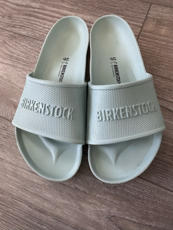 Birkenstock Other - Birkenstock EVA Slide Sandals in Mint Green Size Men’s 10 EUC